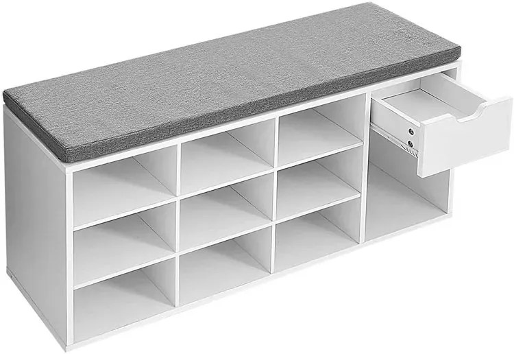 Skandynawska szafka na buty z szufladą N5-A55