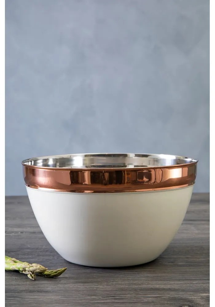 Misa ze stali nierdzewnej w beżowo-miedzianym kolorze ø 26 cm Prescott – Premier Housewares