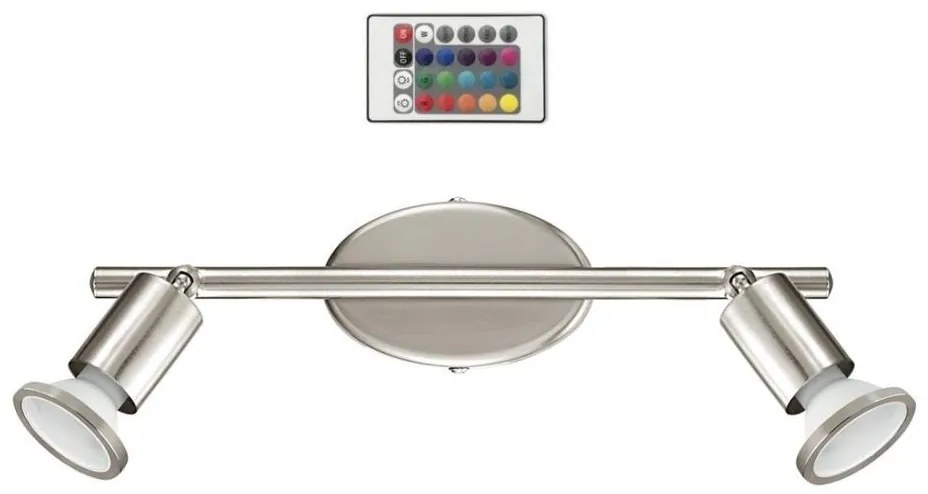 Eglo 75384 - LED Oświetlenie punktowe BUZZ-C 2xGU10/4W/230V