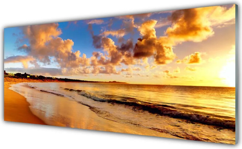 Panel Kuchenny Złoty Piasek nad Oceanem