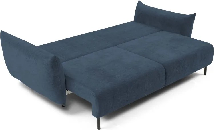 Sofa ADEL z funkcja spania i pojemnikiem NIEBIESKI OVER THE HORIZON 77