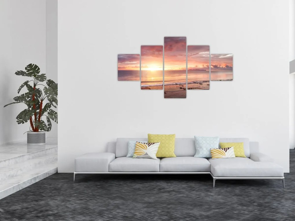 Obraz - Morska panorama (125x70 cm)