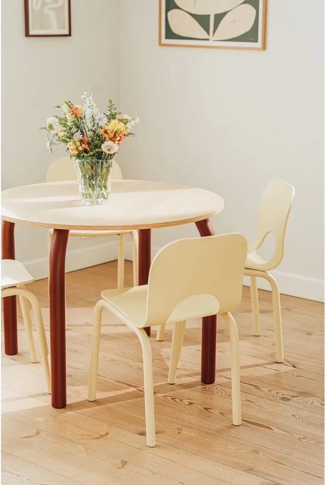 Okrągły stół ø 100 cm Meko – noo.ma