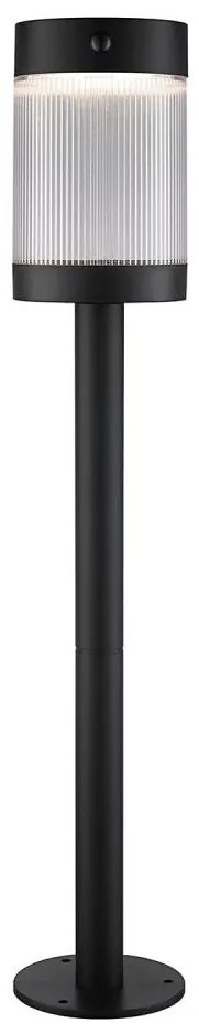 Nordlux - solarna lampa LED COUPAR LED/3,2W/5V IP44 czarna