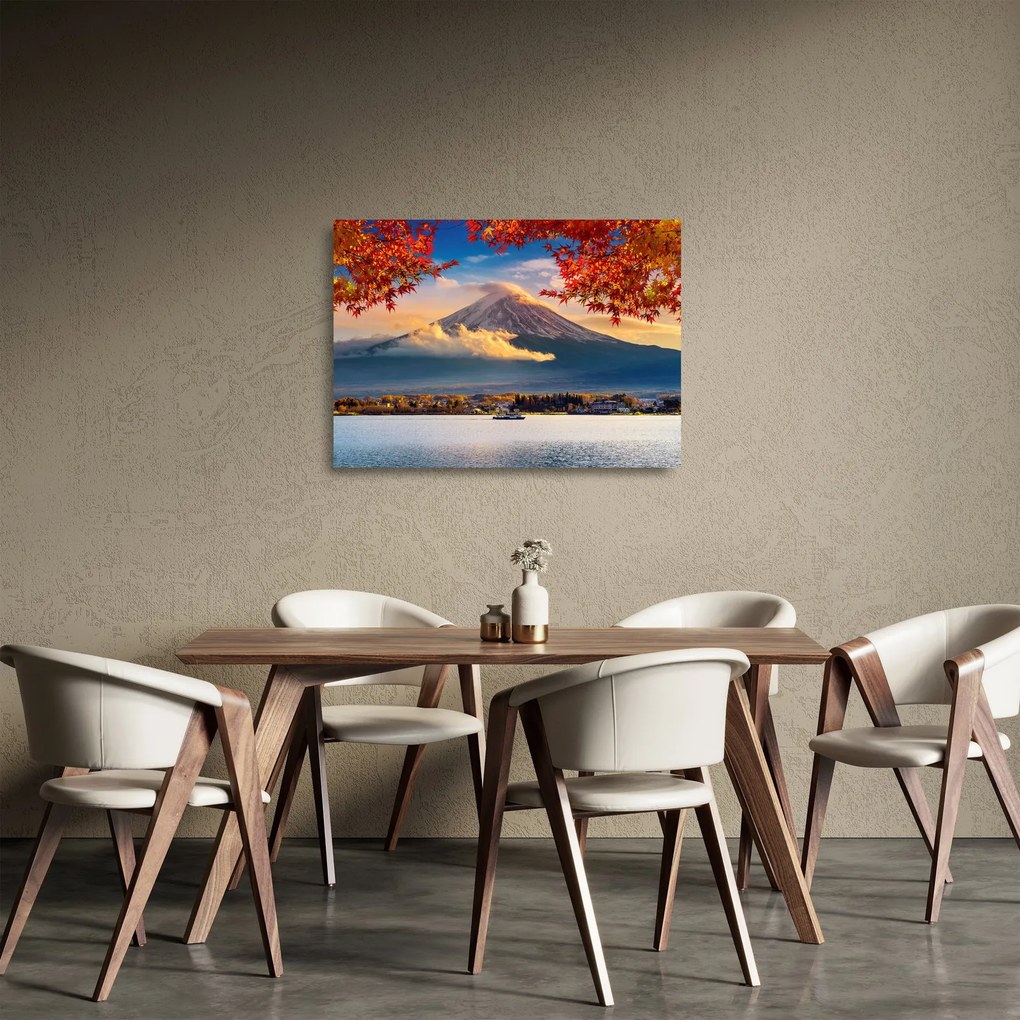 Obraz na szkle - Japonia, Góra Fuji (70x50 cm)