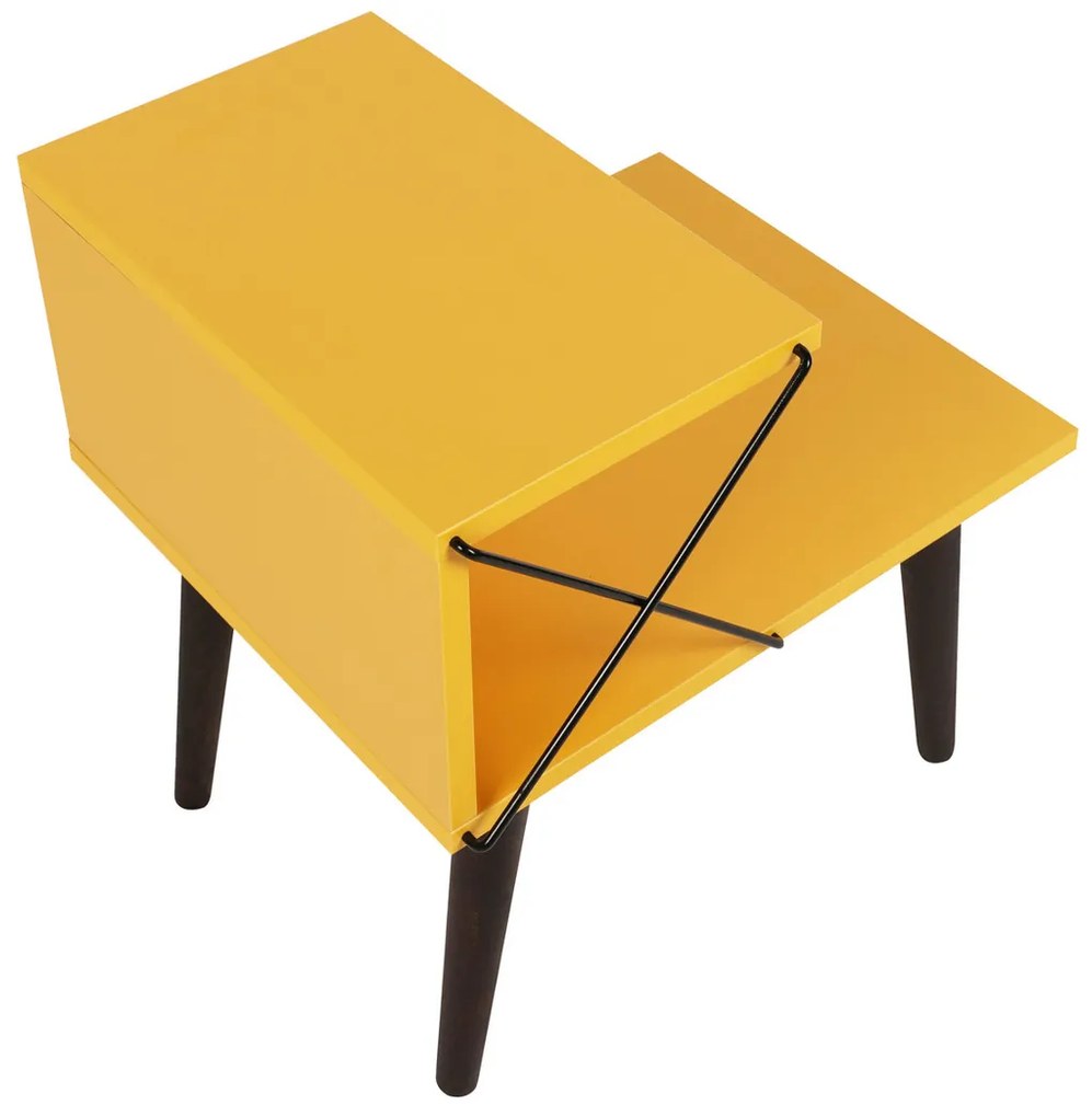 Stolik nocny Cross Yellow