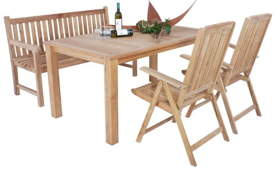 Stół ogrodowy z drewna tekowego Garden Pleasure Solo