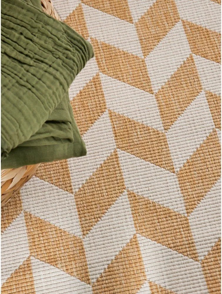 Chodnik odpowiedni na zewnątrz w kolorze ochry/kremowy 80x200 cm Haringey Terrick – Ted Baker