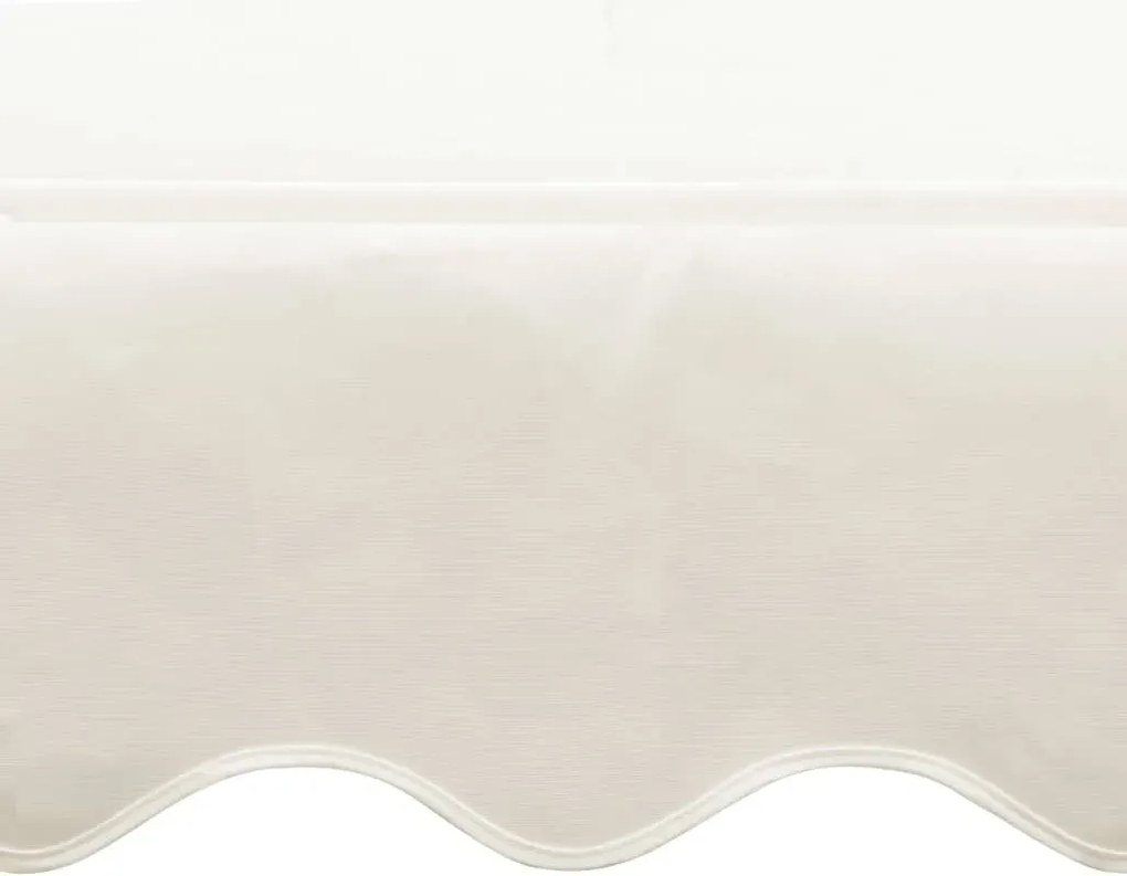 Kremowe rozkładane zadaszenie ogrodowe P8-Z09