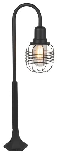 Zewnetrzna rustykalna lampa zewnętrzna czarna IP44 - Guardado Rustykalny / Vintage Oswietlenie zewnetrzne