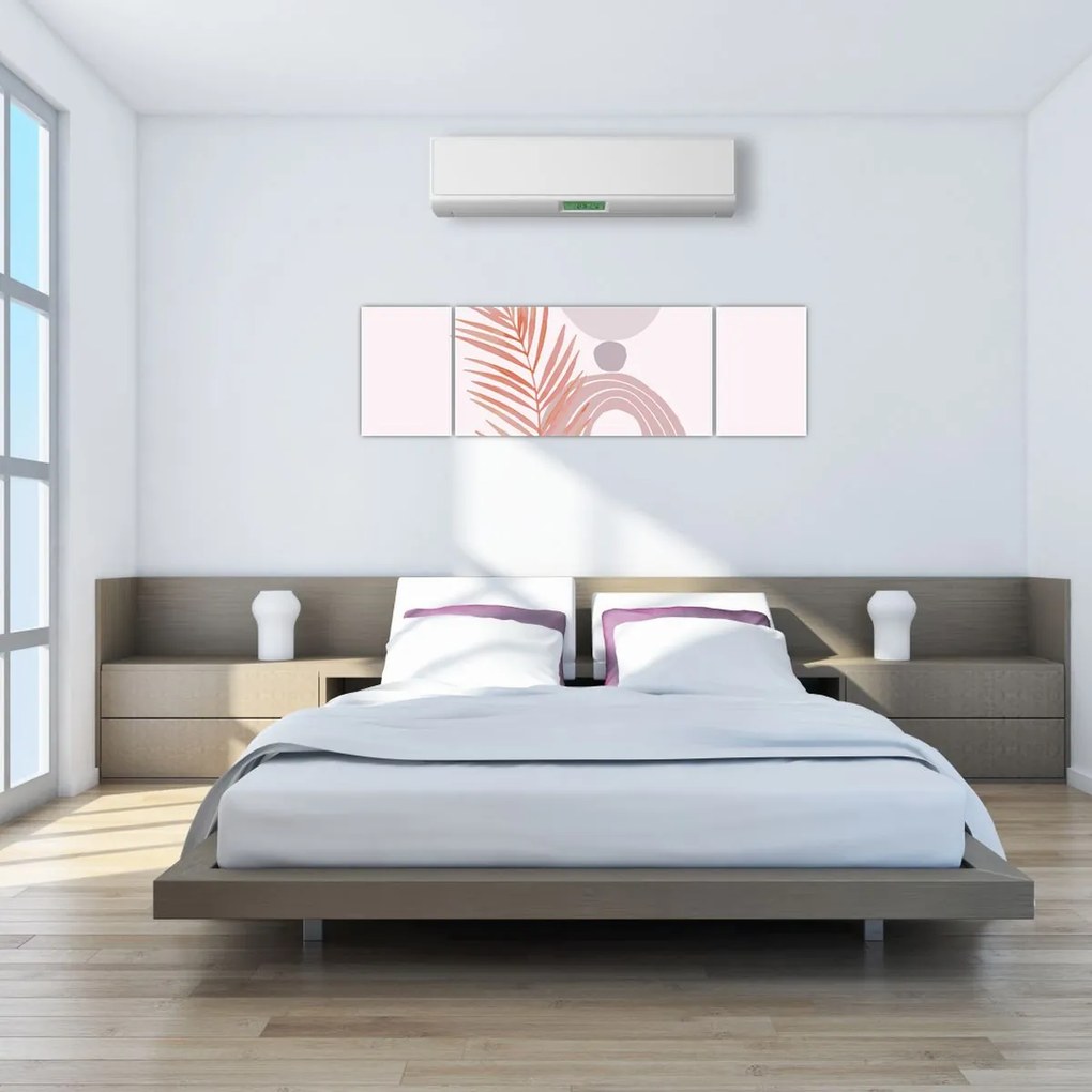 Obraz - Fioletowy minimalizm N⁰1 (170x50 cm)