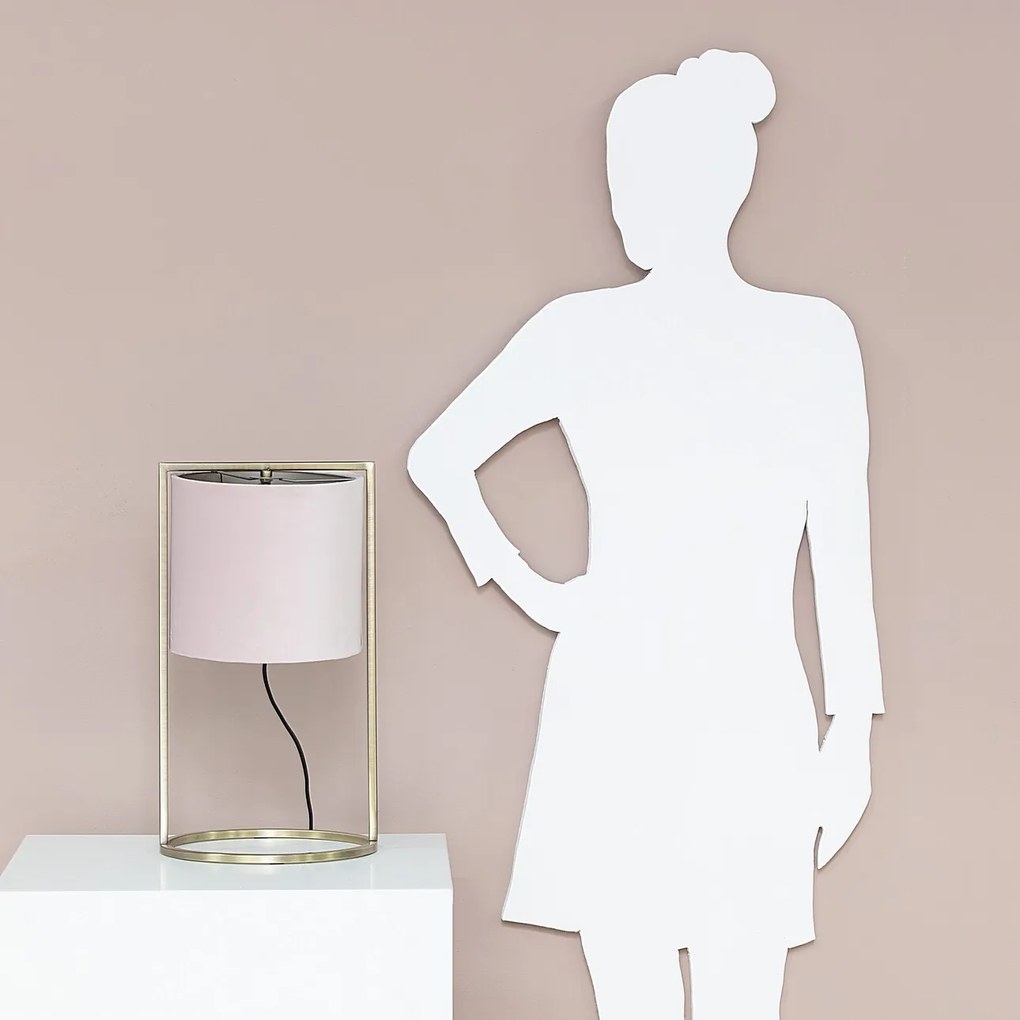 Lampa stołowa Santos Light Pink