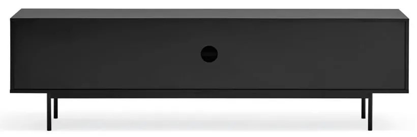 Czarna szafka pod TV 180x52 cm Sierra – Teulat