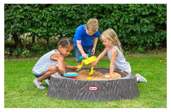 Little tikes duża piaskownica pień drzewa basen z pokrywą
