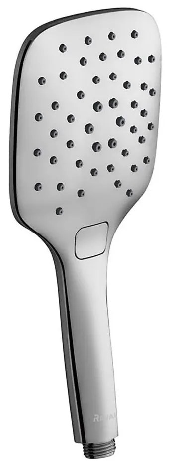 Ravak X07P348 - słuchawka prysznicowa z przyciskiem, chrom błyszczący