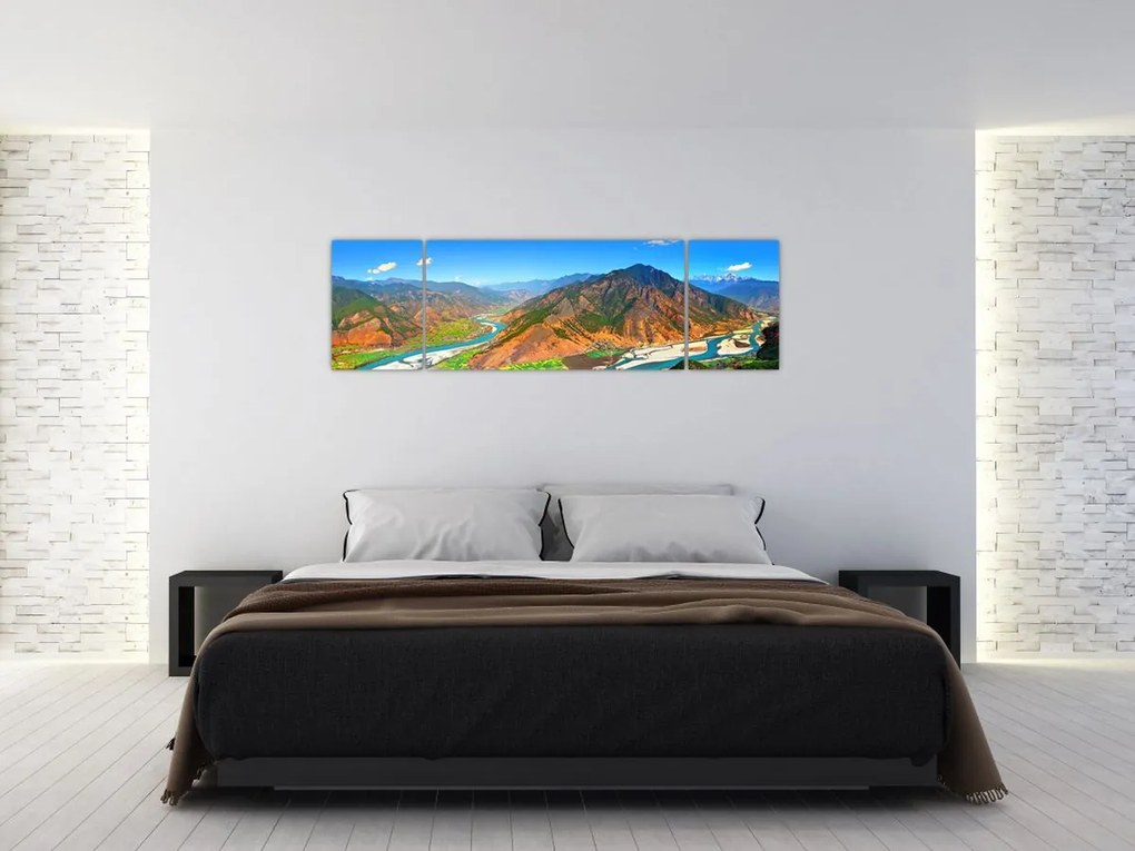 Obraz - Rzeka Jangcy (170x50 cm)