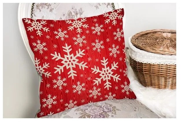 Poszewka na poduszkę 43x43 cm Snowflakes – Mila Home