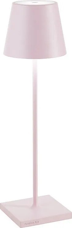 Lampa stołowa LED Poldina Pro Pink, akumulatorowa i ściemnialna, do 12 h pracy, do użytku zewnętrznego, IP65