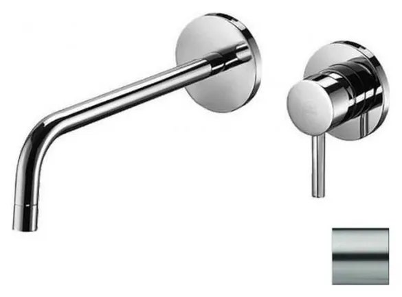 Paffoni - Bateria umywalkowa LIGHT do montażu podtynkowego, stal nierdzewna