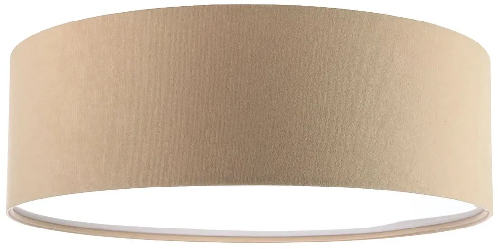 Beżowy elegancki plafon welurowy - A361 K6-P53
