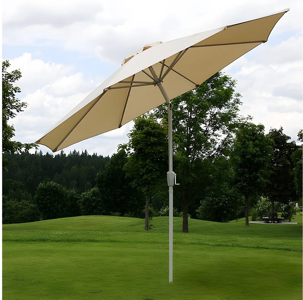 Parasol Asti,  kremowy