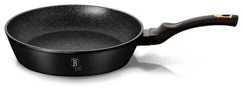 Berlinger Haus Patelnia głęboka z pokrywką Black Rose Collection, 24 cm