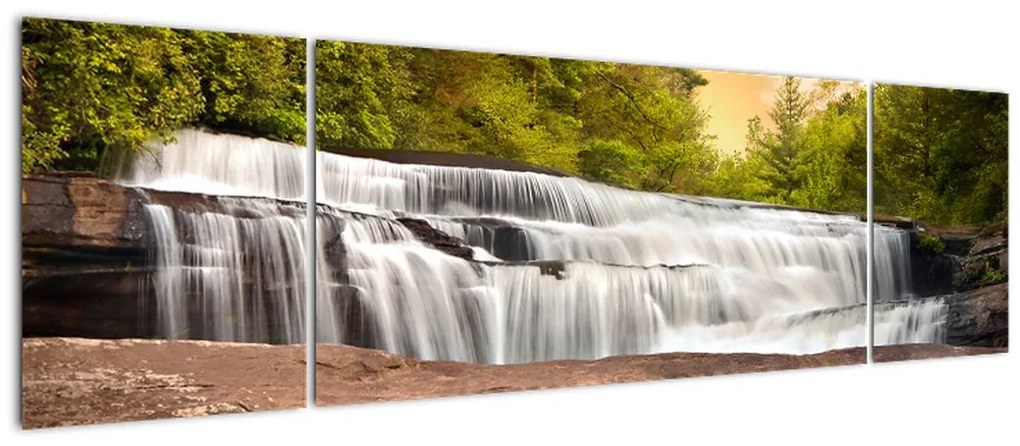 Obraz wodospadu (170x50 cm)