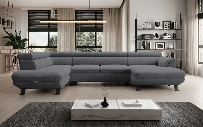 Narożnik RAVEN XL z funkcją spania WERSAL