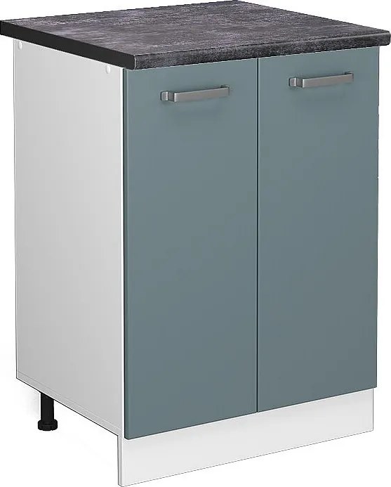 Szafki kuchenne niebiesko-szary 60x60x81.6 r-line