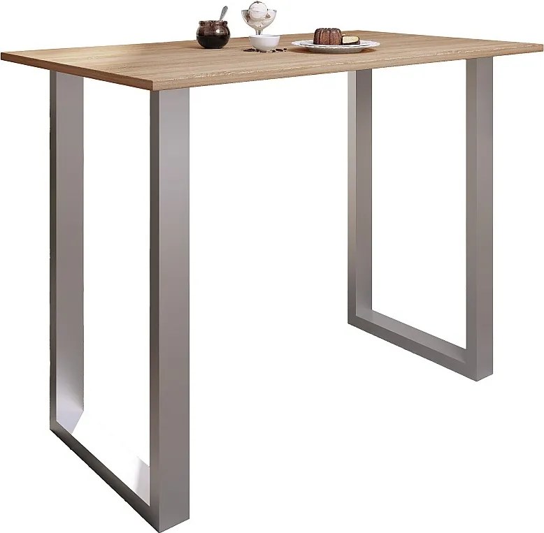 Stół drewniany stołowy stojący Xona 140x80