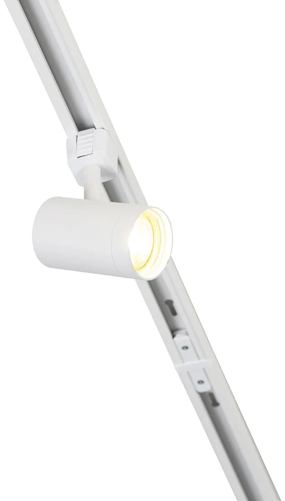 Inteligentny system szynowy 1-fazowy z 14 reflektorami białymi w tym WiFi GU10 - Jeana Nowoczesny Oswietlenie wewnetrzne
