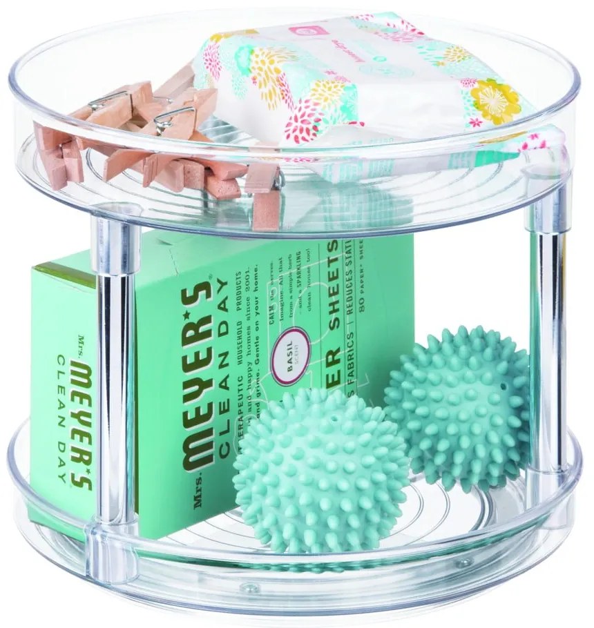 Obracany stojak na przyprawy iDesign Linus, ⌀ 22,9 cm