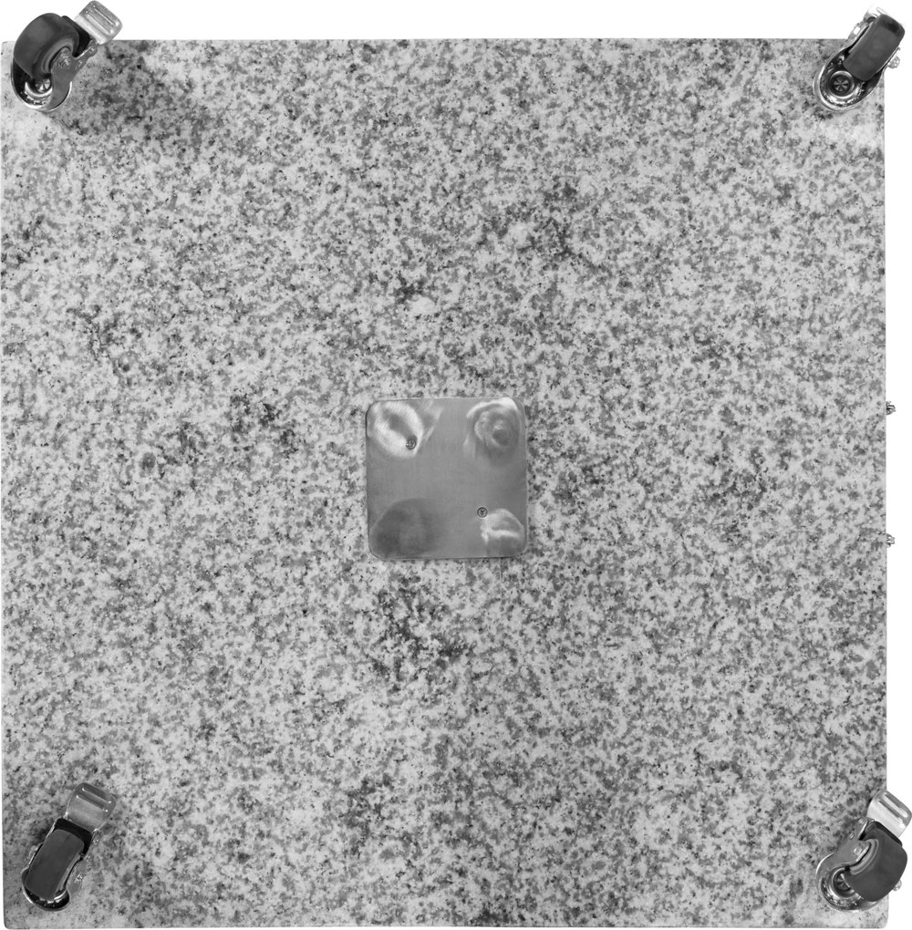 Doppler Mobilny stojak na parasol 140 kg - granitowy z kółkami