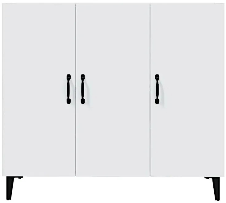 Komoda do salonu biała H2-N33