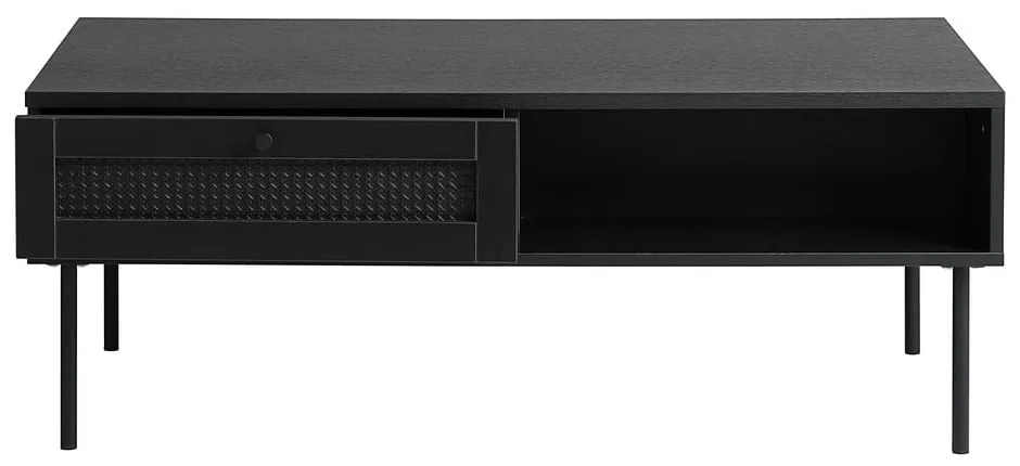 Czarny stolik 60x110 cm Pensacola – Unique Furniture