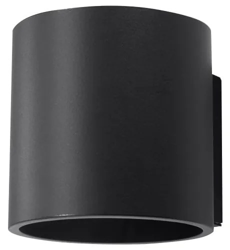 Czarny kinkiet Sollux Roda