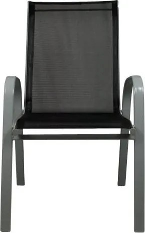 Zestaw mebli ogrodowych GARTHEN 5 częściowy antracyt