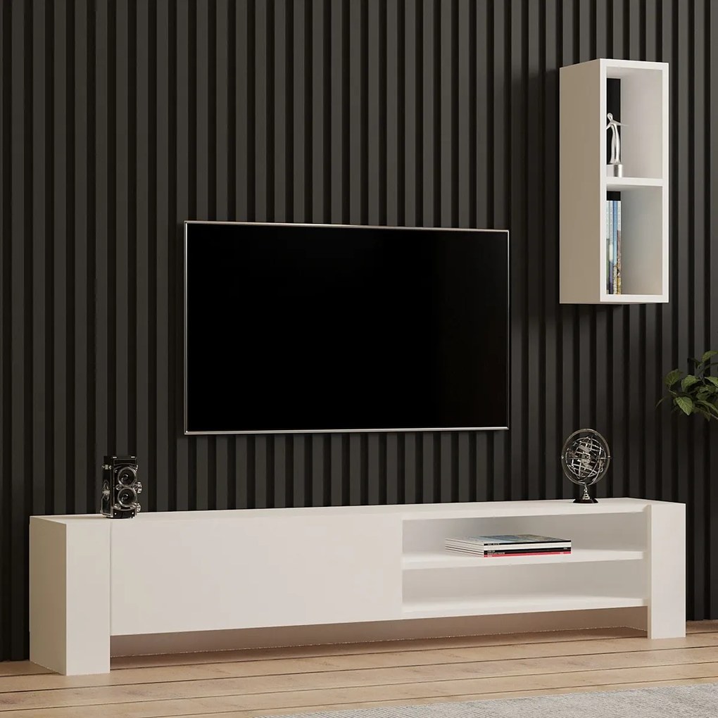Stolik pod telewizor Naz White