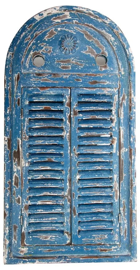 Lustro z drewnianą ramą ogrodowe 39x75 cm French – Esschert Design