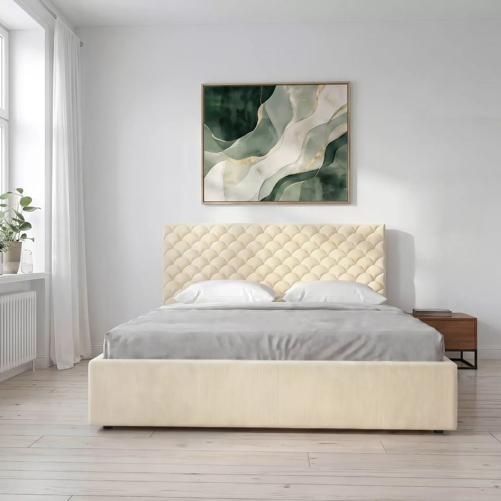 Łóżko F-Line Poches 160x200, Monolith 02 Beżowy
