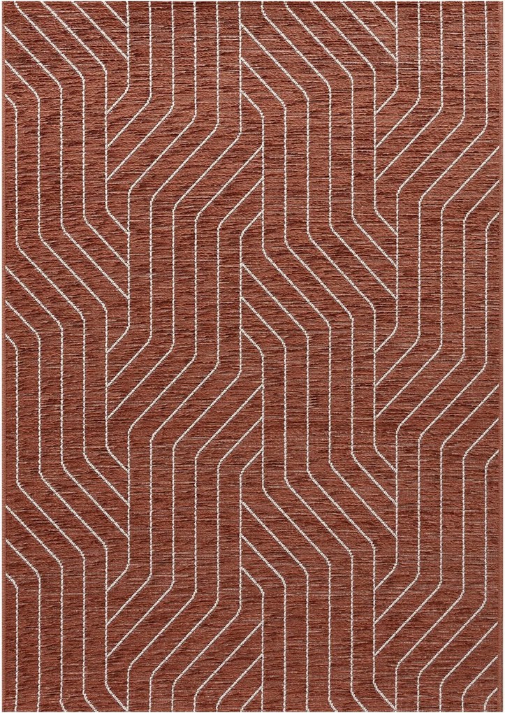 Dywan Velvet beige/rust 120x170cm