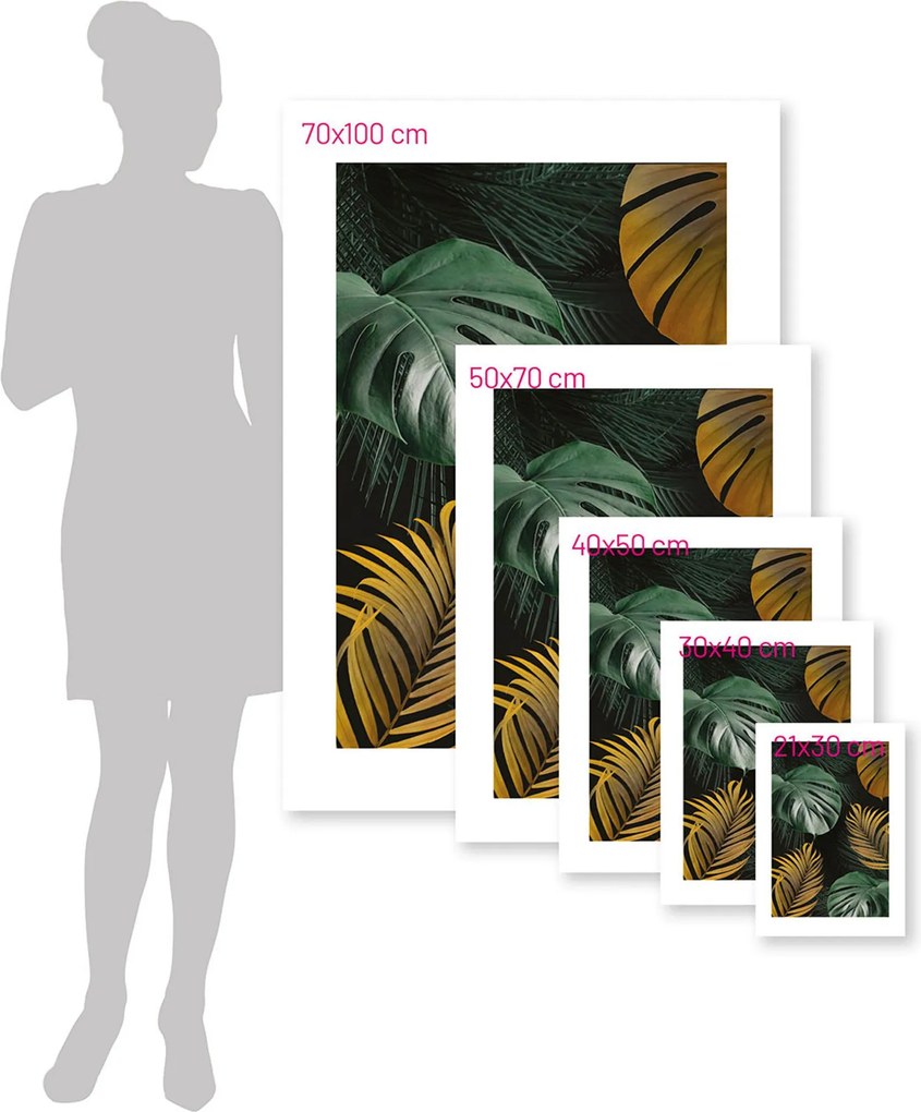 Plakat Golden Leaves I