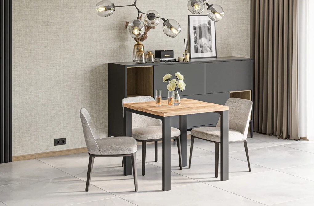 Rozkładany stół do jadalni Garant dąb craft