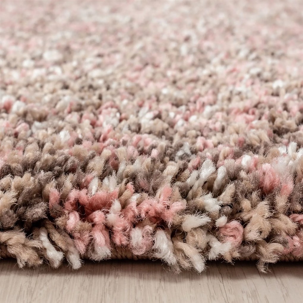 Dywan shaggy Enjoy rose multikolor 240 cm x 340 cm