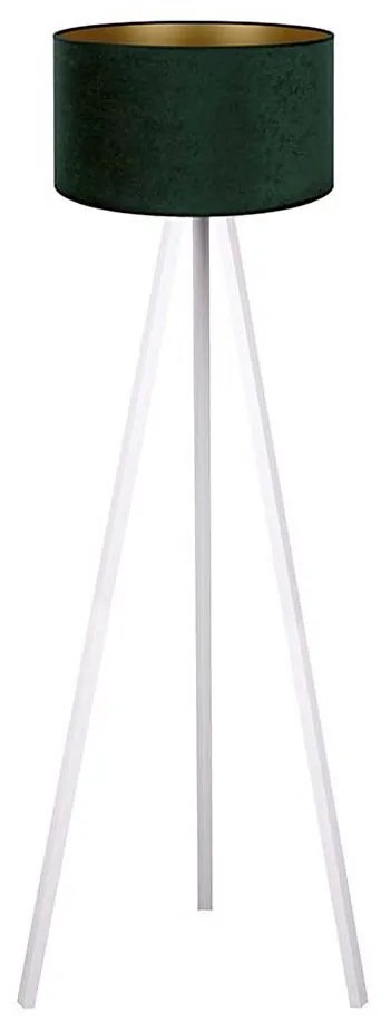 Brilagi - Lampa podłogowa VELVET 1xE27/60W/230V biały/zielony