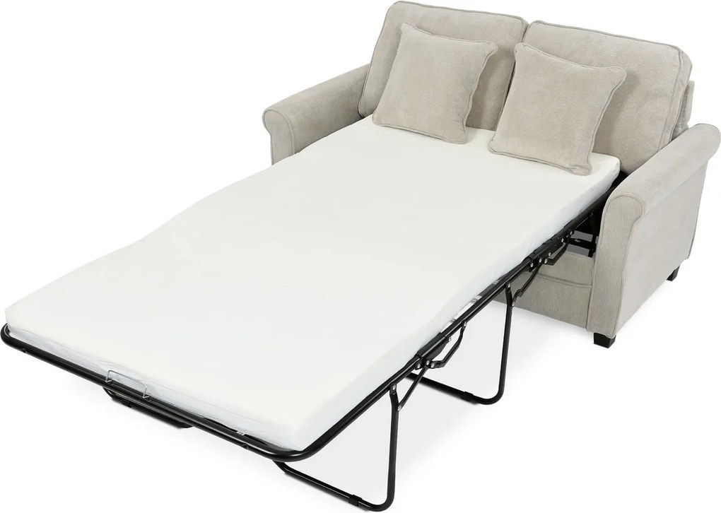 Sofa dwuosobowa ASB-4170 BGE2, sztruks, beżowy