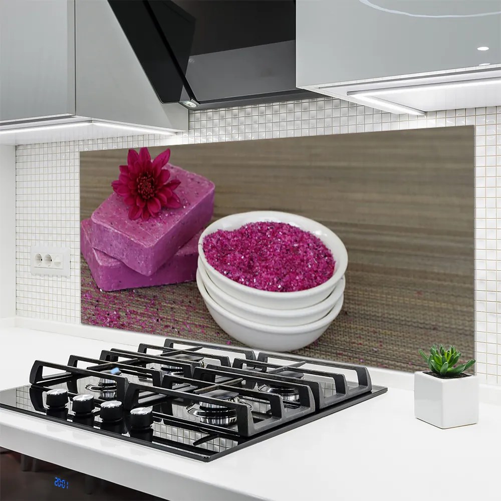 Panel Szklany Naturalna Kompozycja Spa Z Piaskiem