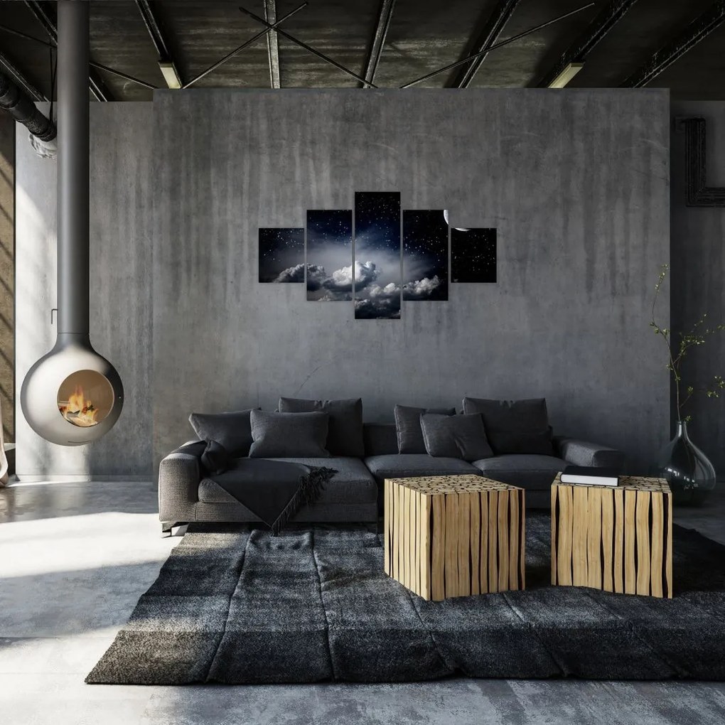 Obraz - Gwiaździste niebo (125x70 cm)