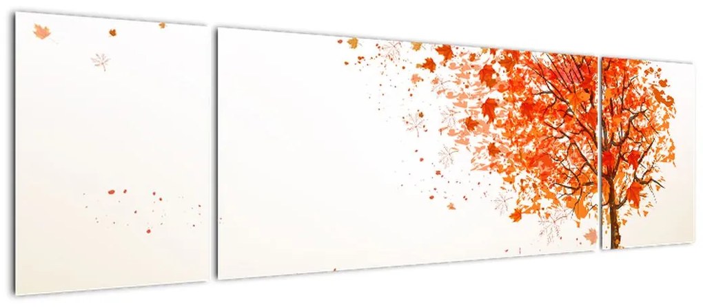 Obraz - Drzewo na wietrze (170x50 cm)