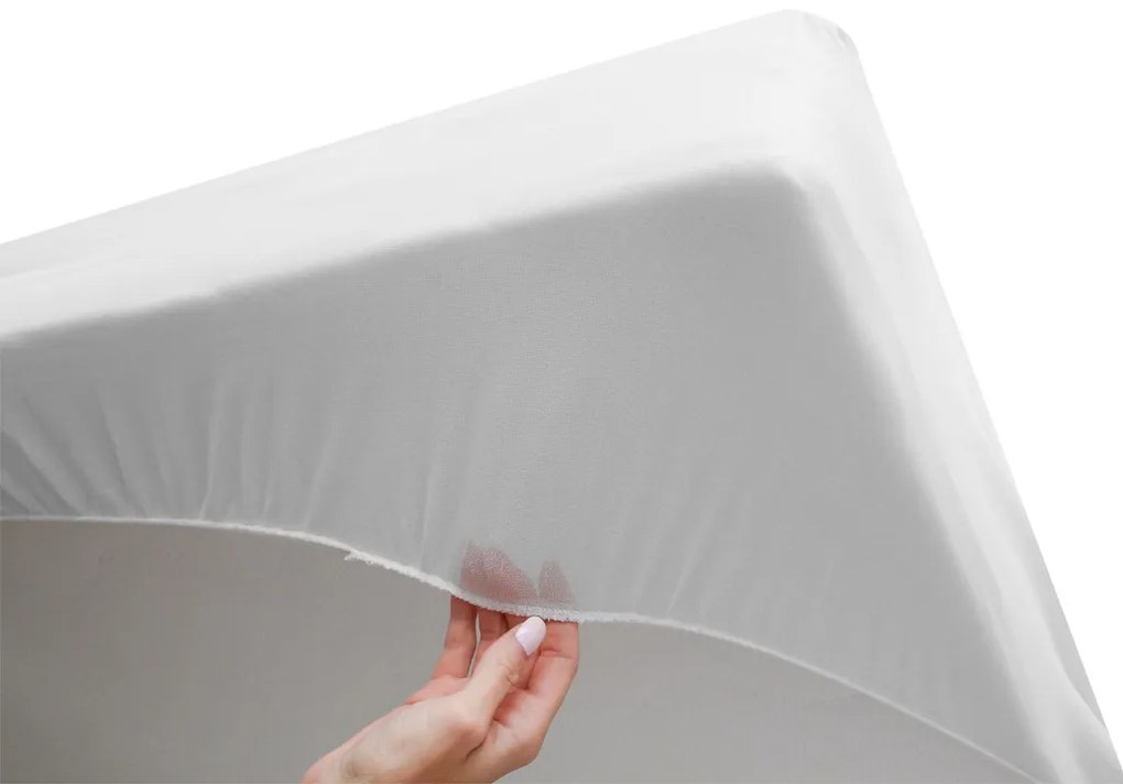 Nieprzemakalny frotowy ochraniacz na materac GUARD 80 x 200 cm